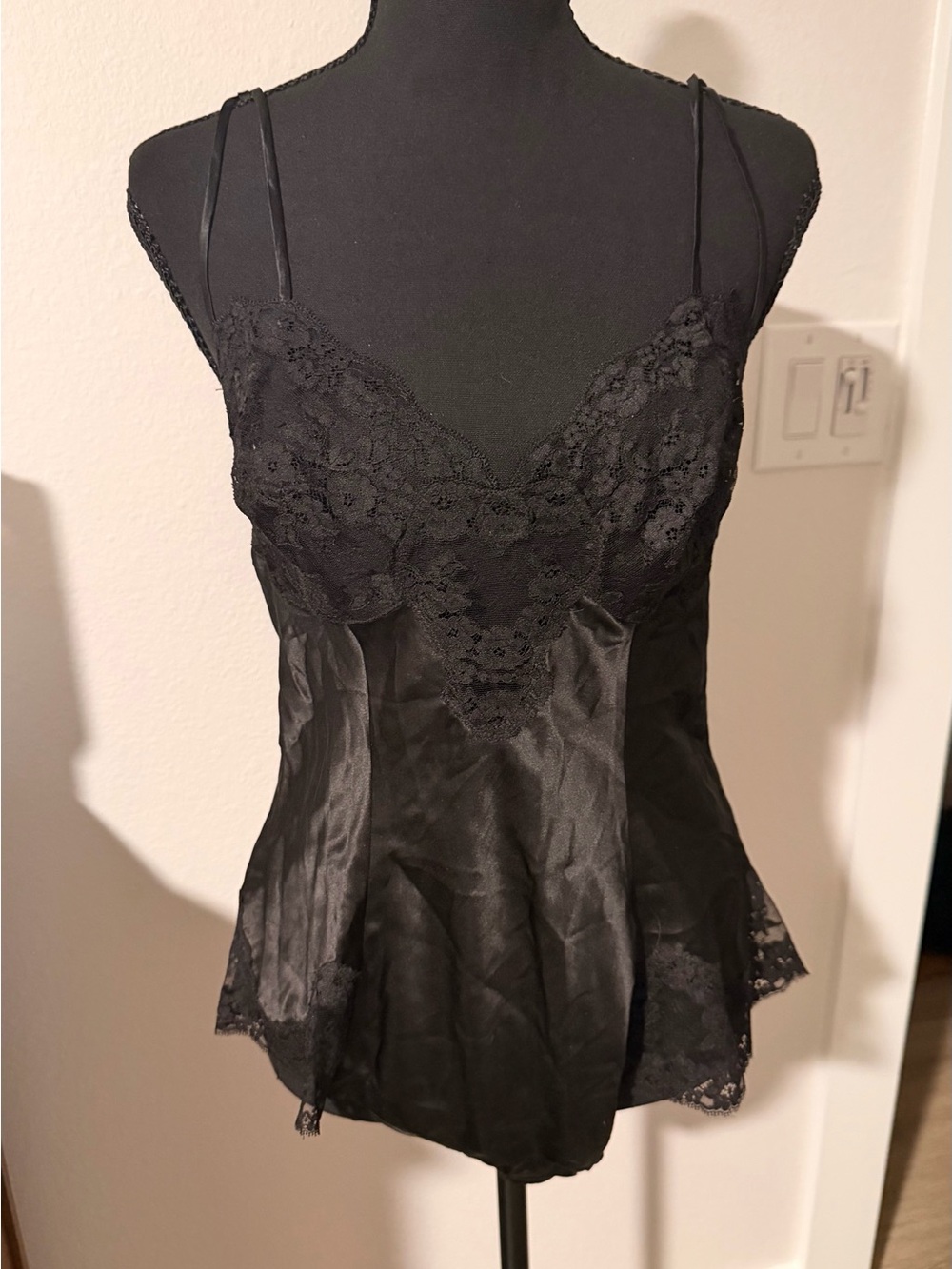 Rare Deadstock Vintage Victoria’s Secret Label Satin Lace Teddy M